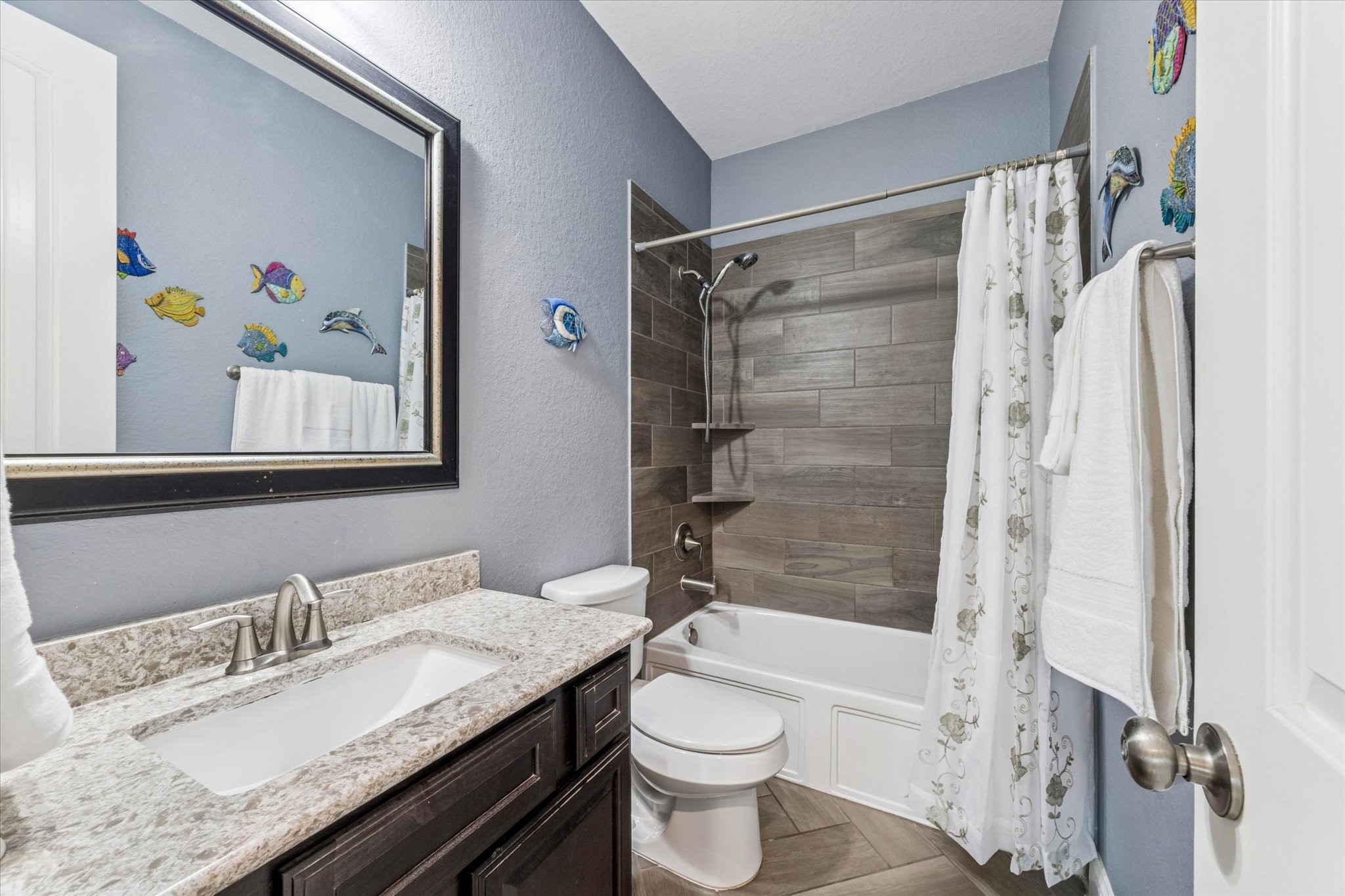 2283 Rising Bay Court League City, TX 77573 - Photo 33 of 45 Second full bath located downstairs.