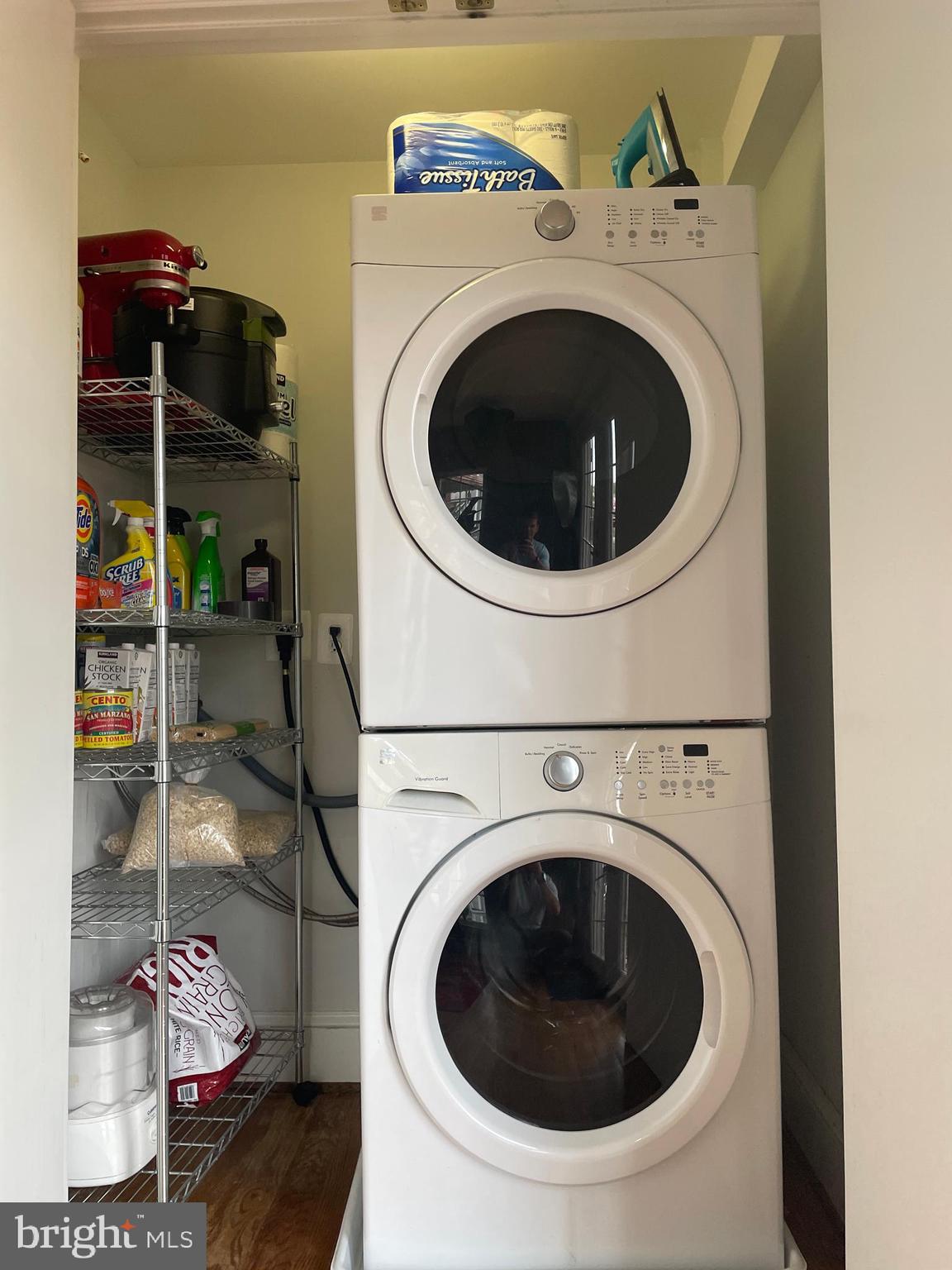 421 Longfellow Street Northwest Washington, DC 20011 - Photo 37 of 58 a utility room with dryer and washer