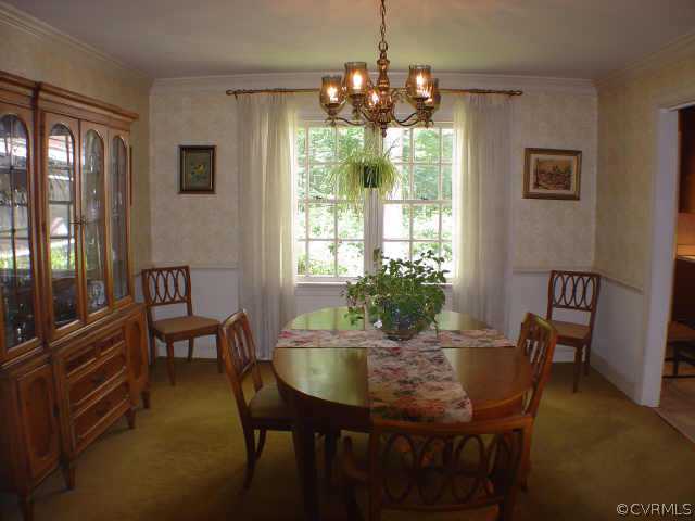 13361 Kingsmill Road Midlothian, VA 23113 - Photo 4 of 8 a view of a dining room with furniture and window