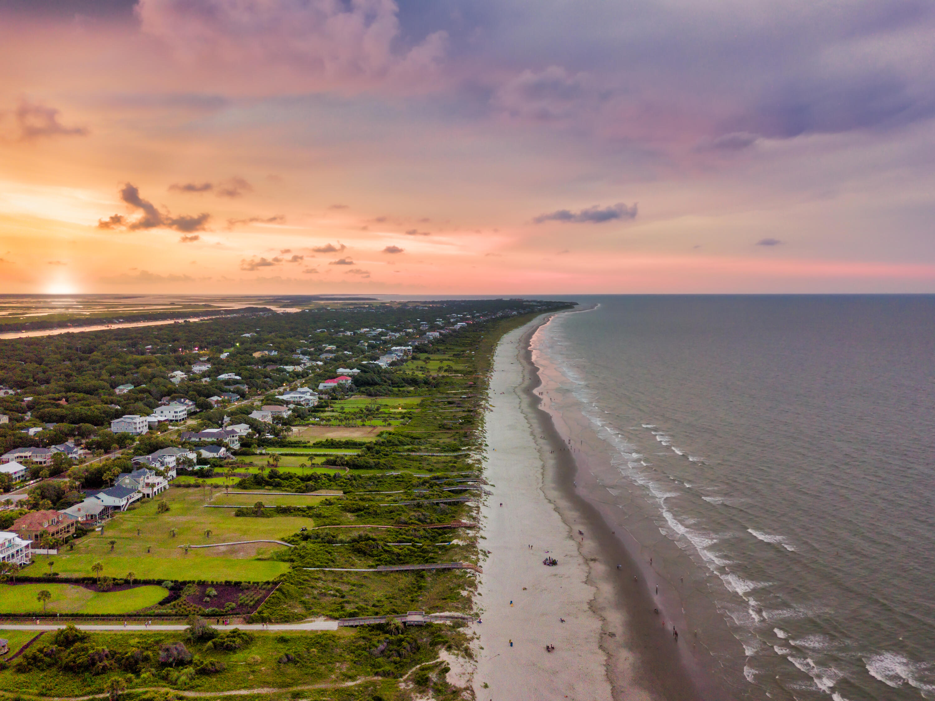 2139 Tides End Road Charleston, SC 29412 - Photo 39 of 55 Folly Beach Aerial View