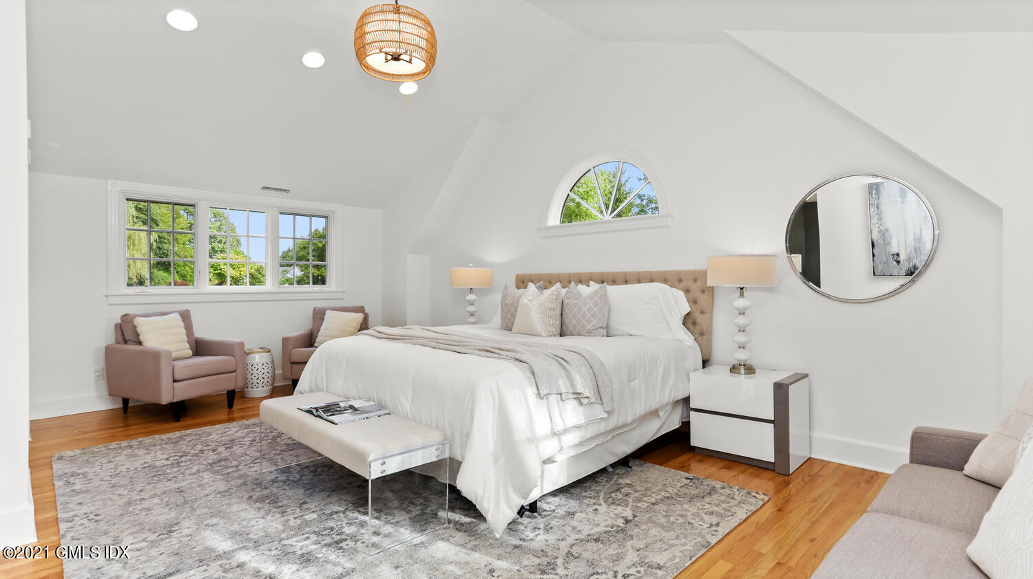 23 Parsonage Road Greenwich, CT 06830 - Photo 19 of 29 a bedroom with bed and a window