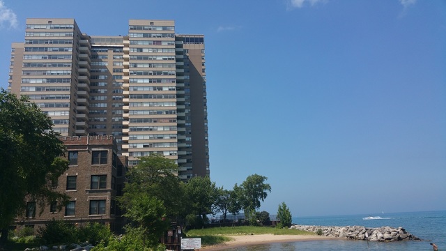 6301 North Sheridan Road, Unit 23V Chicago, IL 60660 - Photo 1 of 22 a view of a city with tall buildings