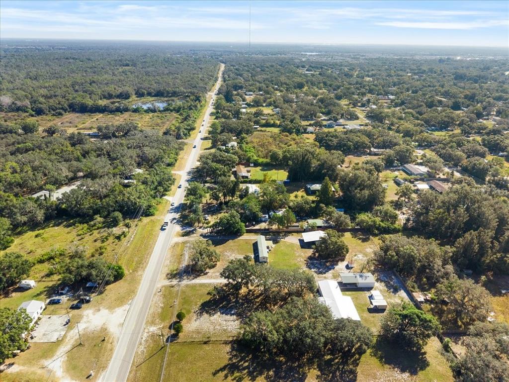 12001 Rhodine Road Riverview, FL 33579 - Photo 58 of 61 an aerial view of residential houses with outdoor space