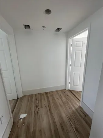 a view of wooden floor