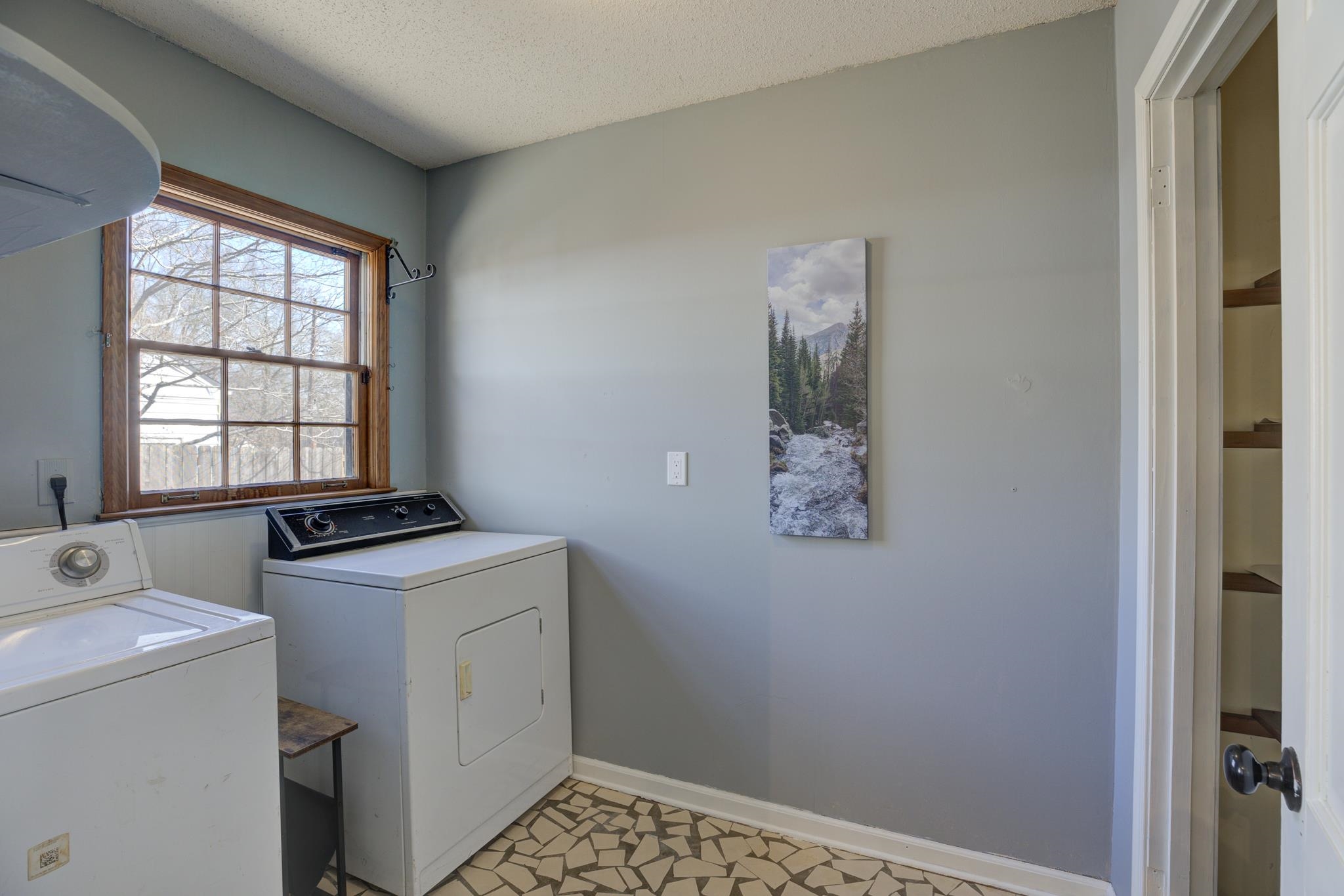6461 Messick Road Memphis, TN 38119 - Photo 14 of 25 Freshly Painted and Extra Shelving, Pantry is to right of Laundry Entry