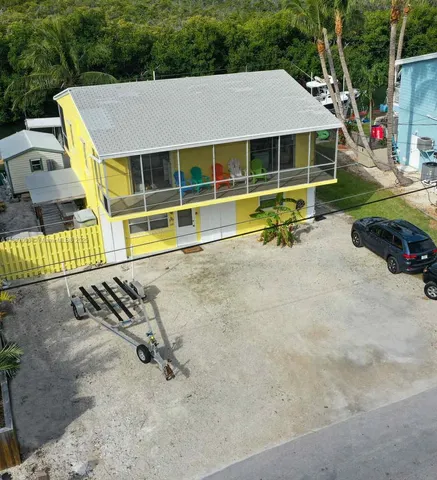 a view of outdoor space with swimming pool