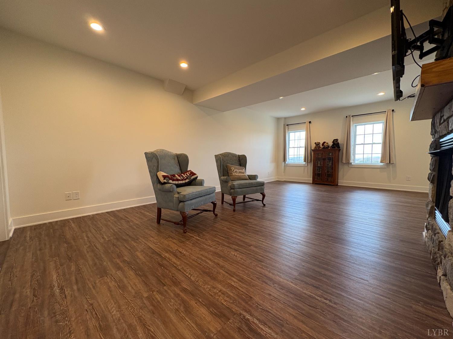 2142 Clarks Road Rustburg, VA 24588 - Photo 47 of 70 a view of a livingroom with furniture and wooden floor