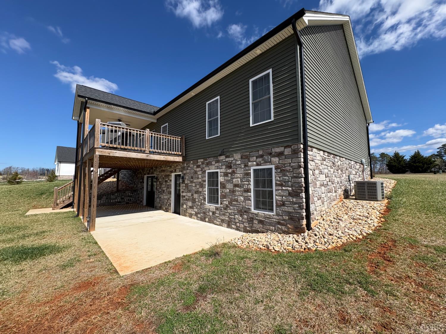 2142 Clarks Road Rustburg, VA 24588 - Photo 65 of 70 a view of house with backyard and swimming pool