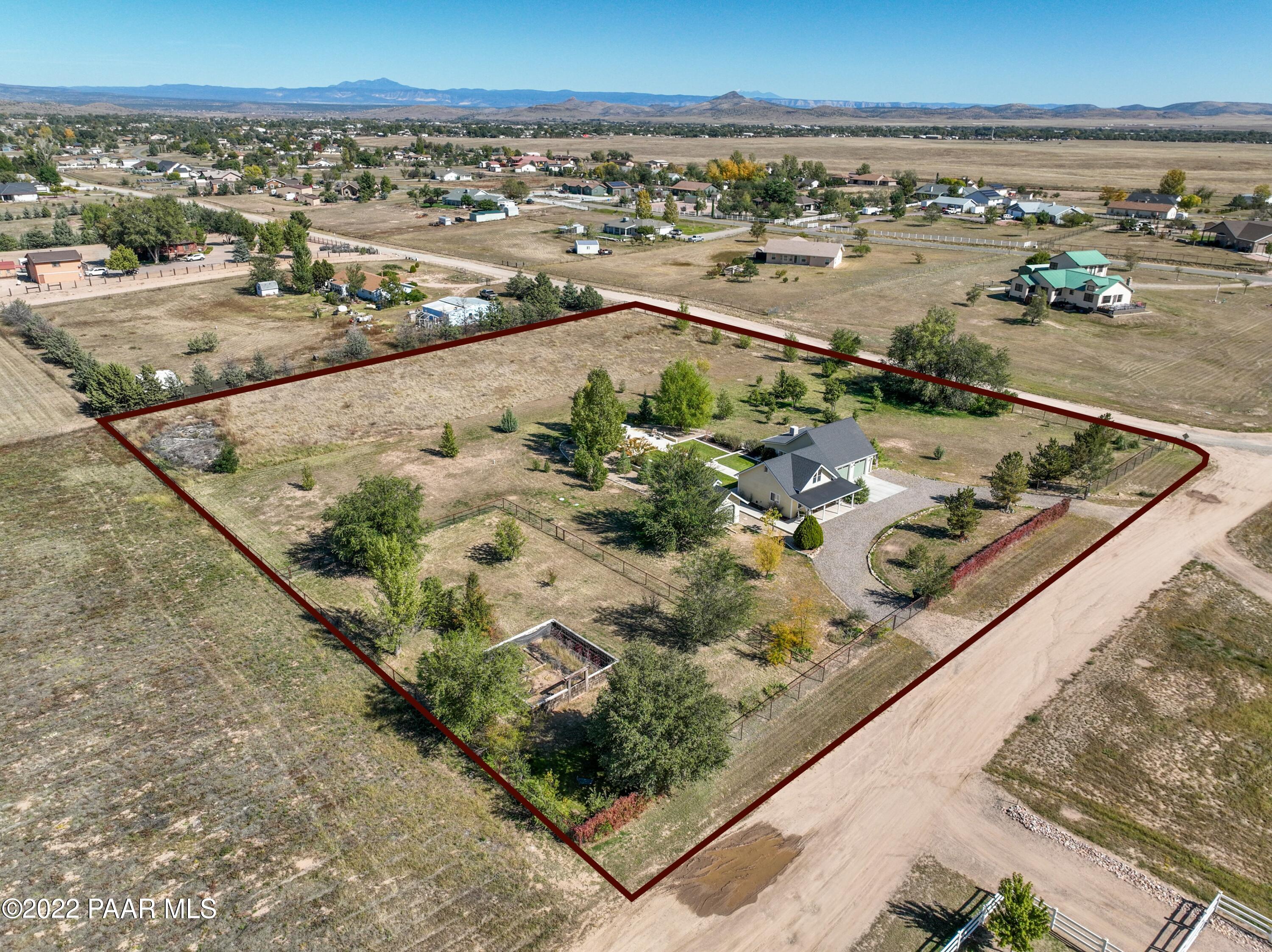 2290 West Canta Libre Road Chino Valley, AZ 86323 - Photo 40 of 45 040_Front Aerial