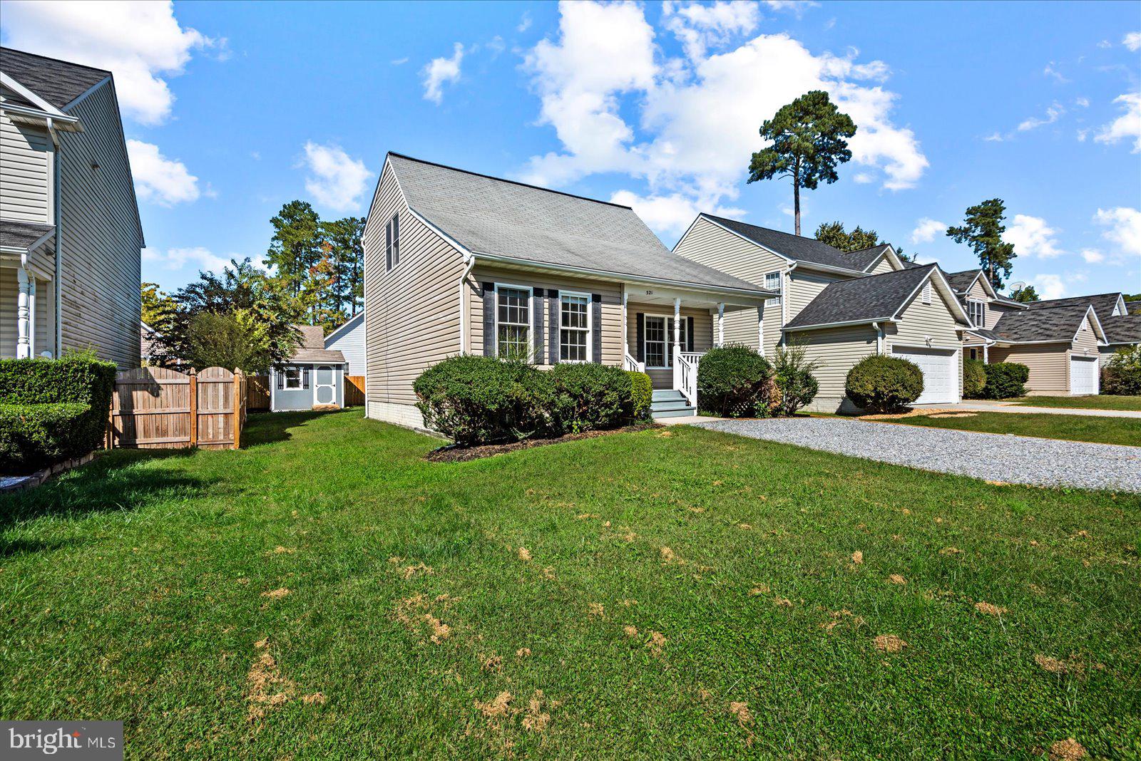 321 3rd Street Colonial Beach, VA 22443 - Photo 2 of 47 a house view with a garden space
