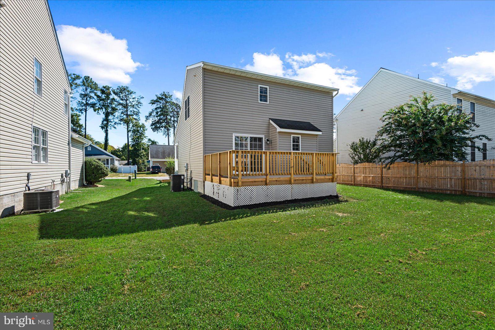 321 3rd Street Colonial Beach, VA 22443 - Photo 43 of 47 a view of backyard with a garden and entertaining space