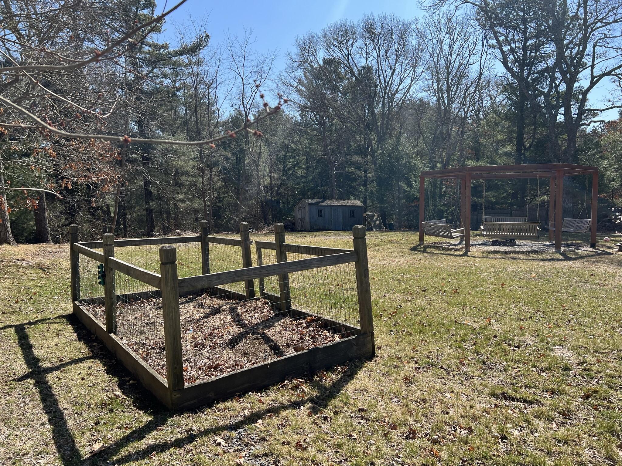 413 County Road Pocasset, MA 02559 - Photo 17 of 21 a view of a park with iron fence