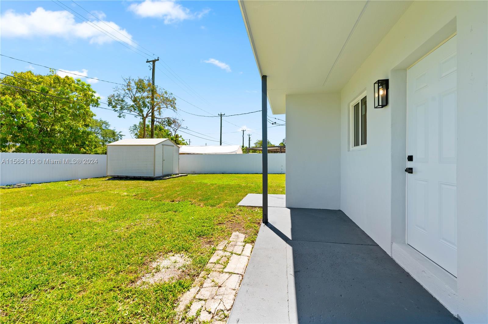 29451 Maine Road Homestead, FL 33033 - Photo 10 of 22 a view of back yard of the house