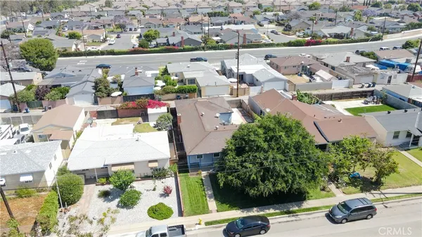 an aerial view of a