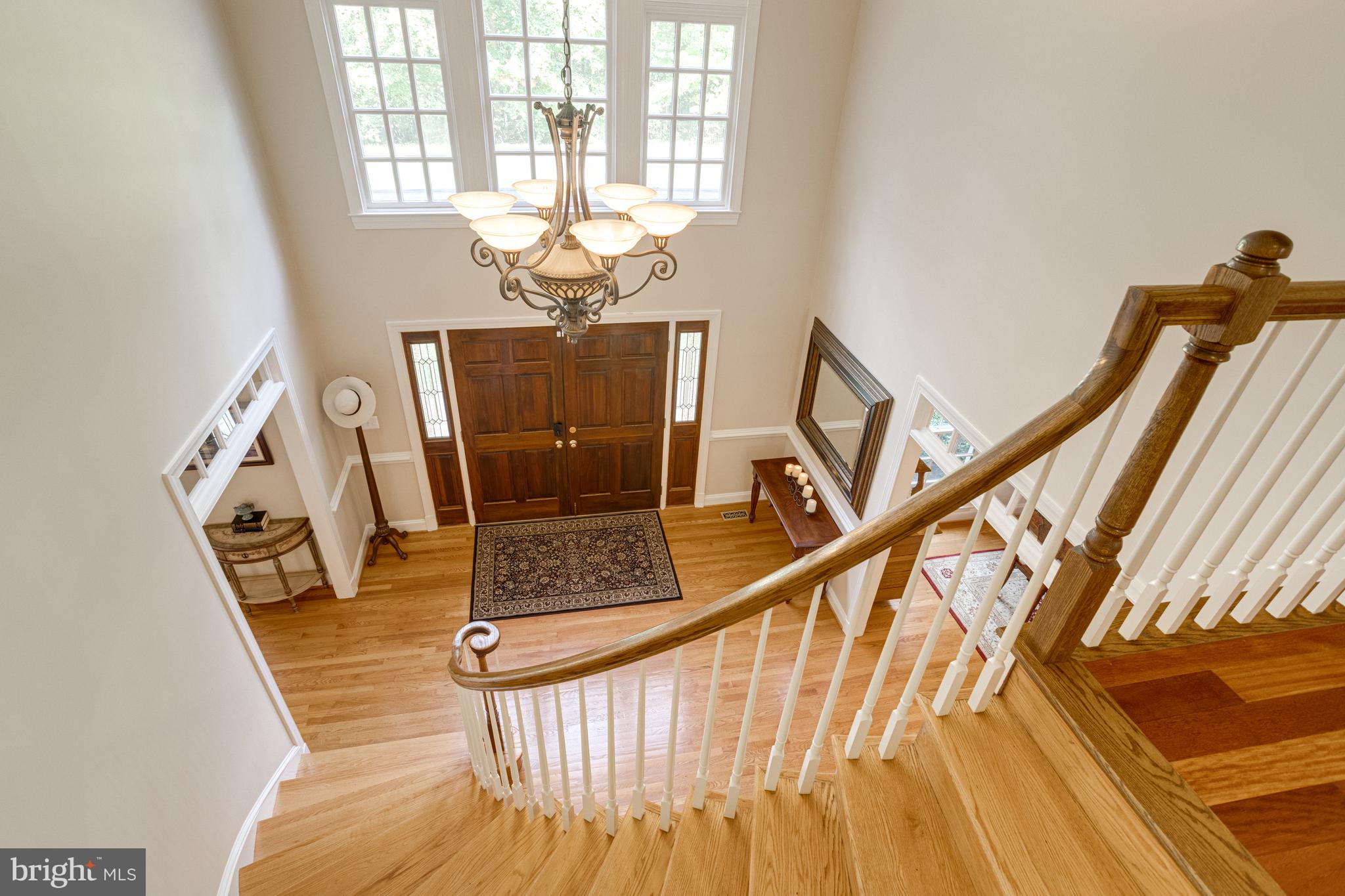 11901 Chapel Road Clifton, VA 20124 - Photo 42 of 98 Curved Staircase