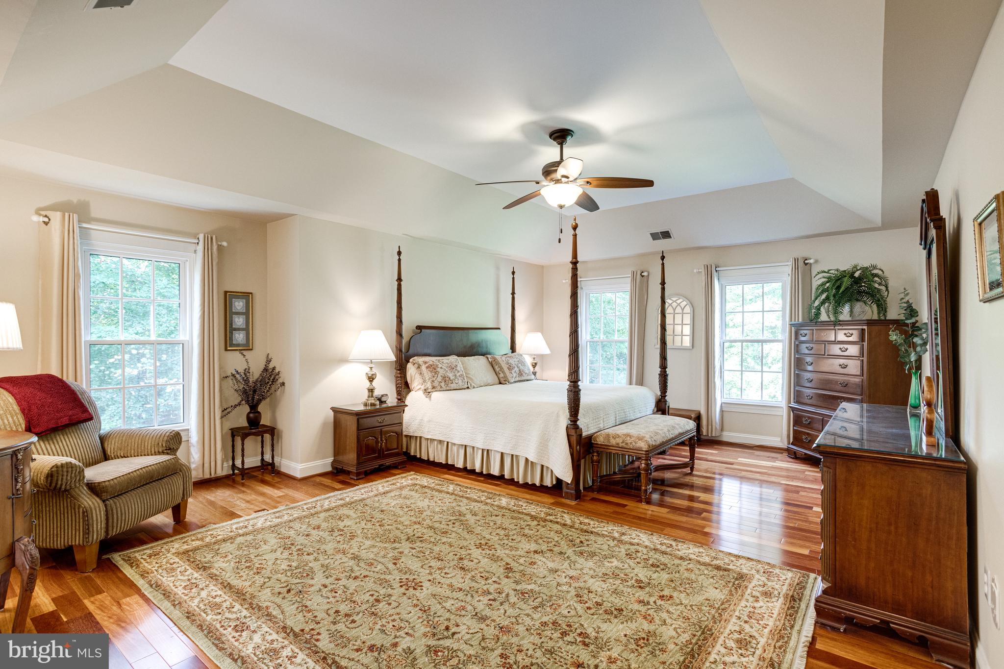 11901 Chapel Road Clifton, VA 20124 - Photo 44 of 98 Spacious Primary Bedroom with Tray Ceiling