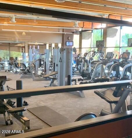 2012 West Chimney Rock Road Phoenix, AZ 85085 - Photo 50 of 61 a view of a room with gym equipment