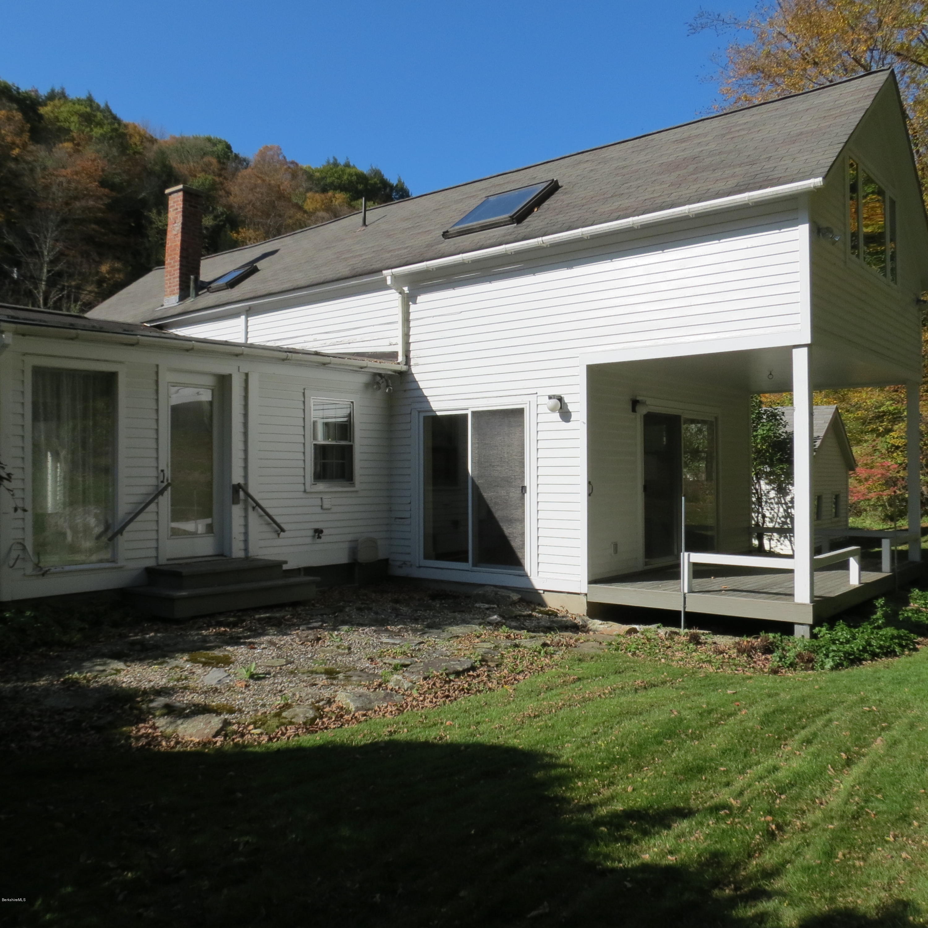 518 Cold Spring Road Williamstown, MA 01267 - Photo 14 of 42 Side View of Patio & Porch