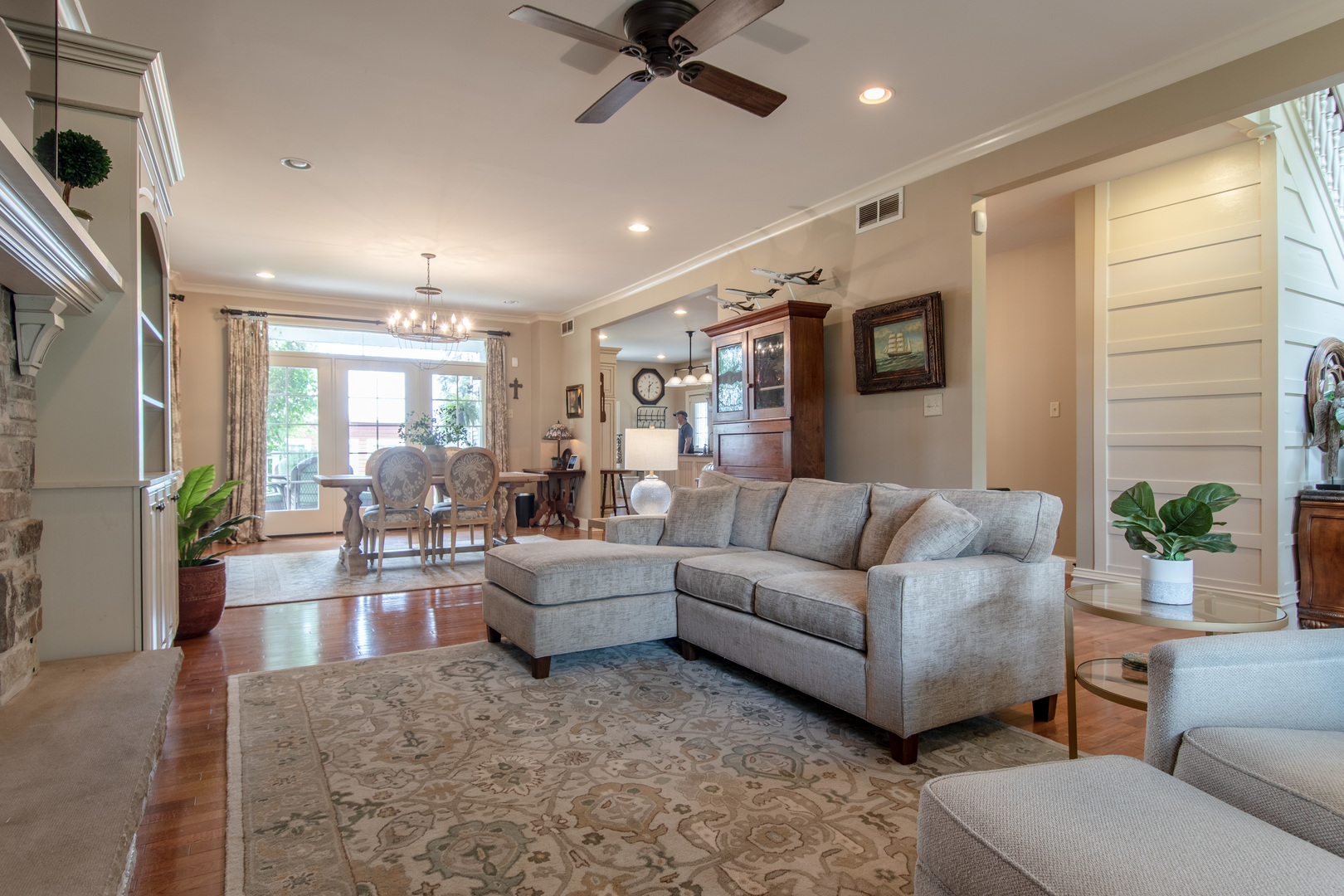 7961 Chicago Road Minooka, IL 60447 - Photo 30 of 63 a living room with furniture and a large window