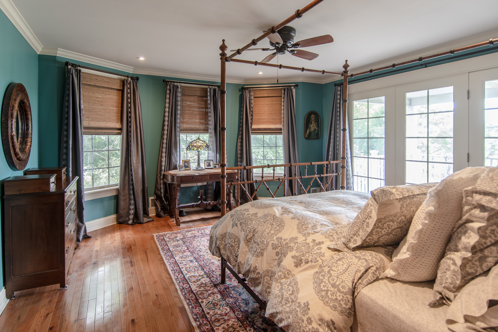 7961 Chicago Road Minooka, IL 60447 - Photo 50 of 63 a spacious bedroom with a large bed and a large window