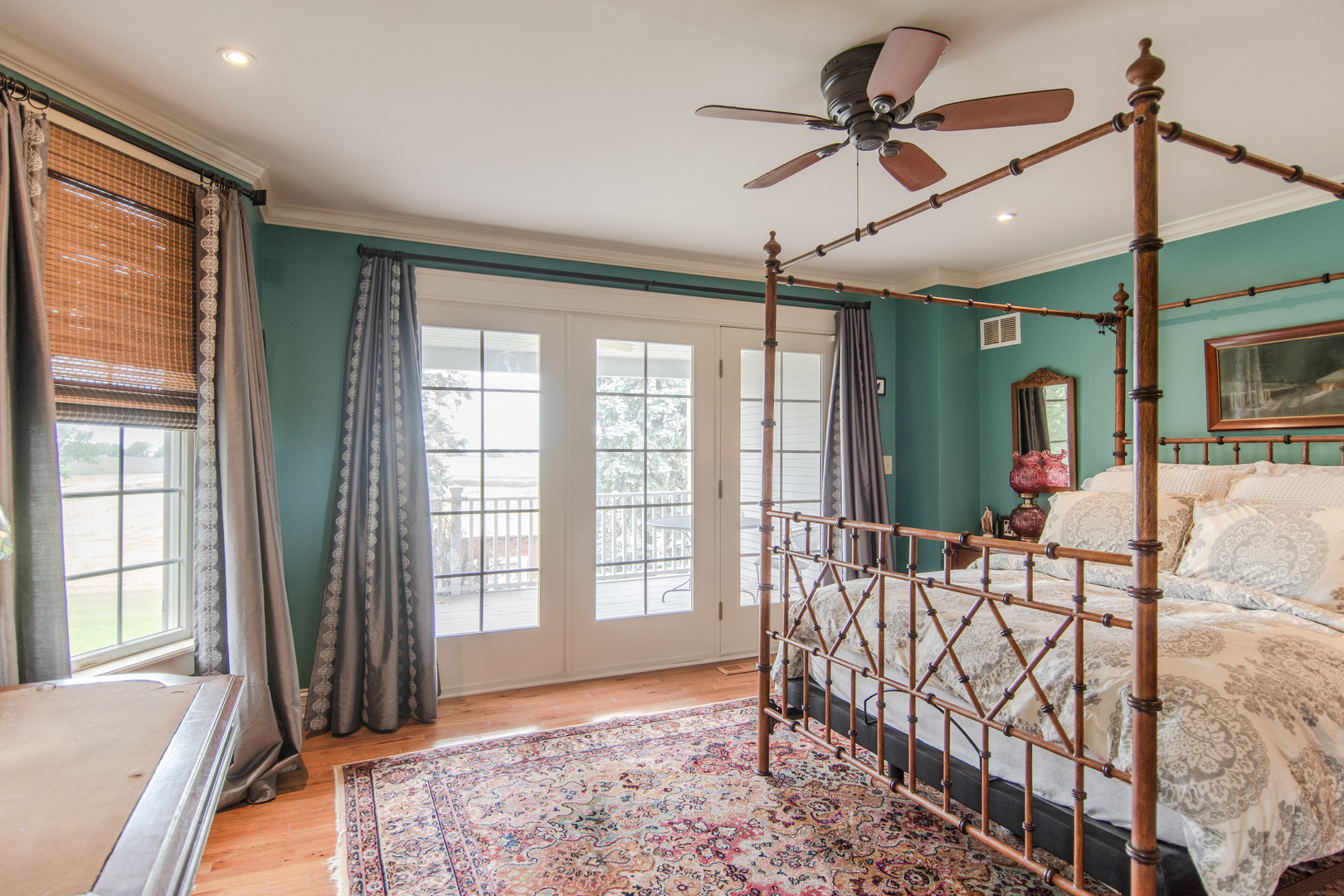 7961 Chicago Road Minooka, IL 60447 - Photo 51 of 63 a living room with furniture ceiling fan and a window