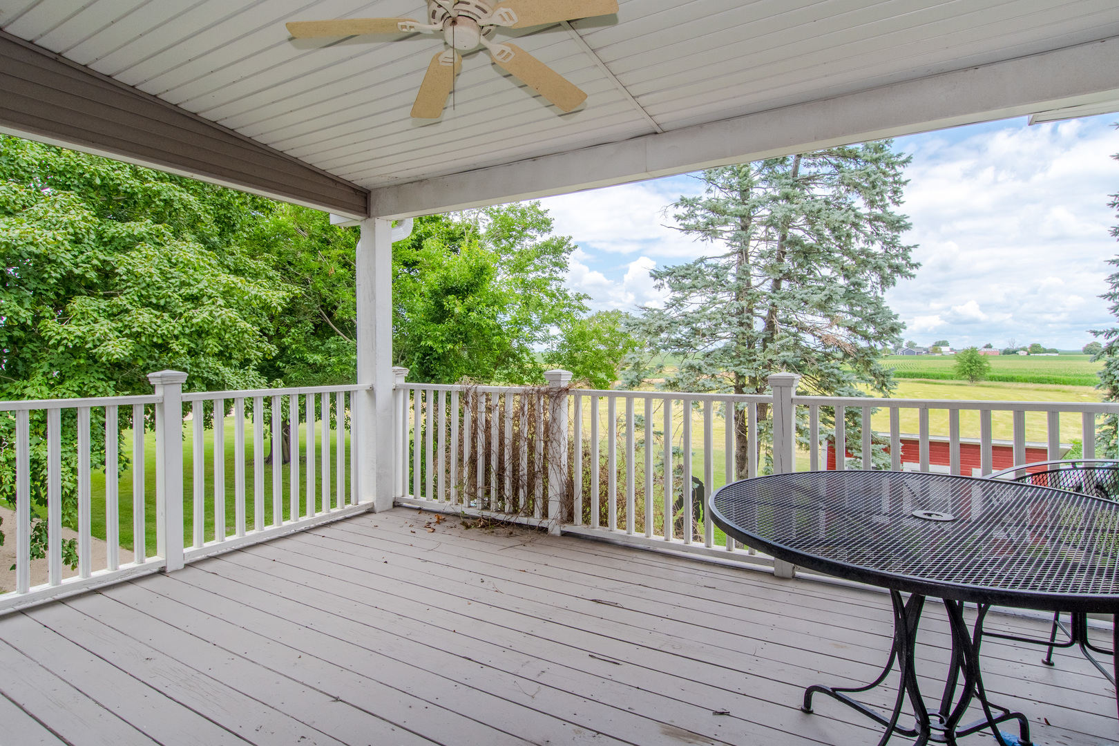 7961 Chicago Road Minooka, IL 60447 - Photo 54 of 63 a balcony view with a seating space
