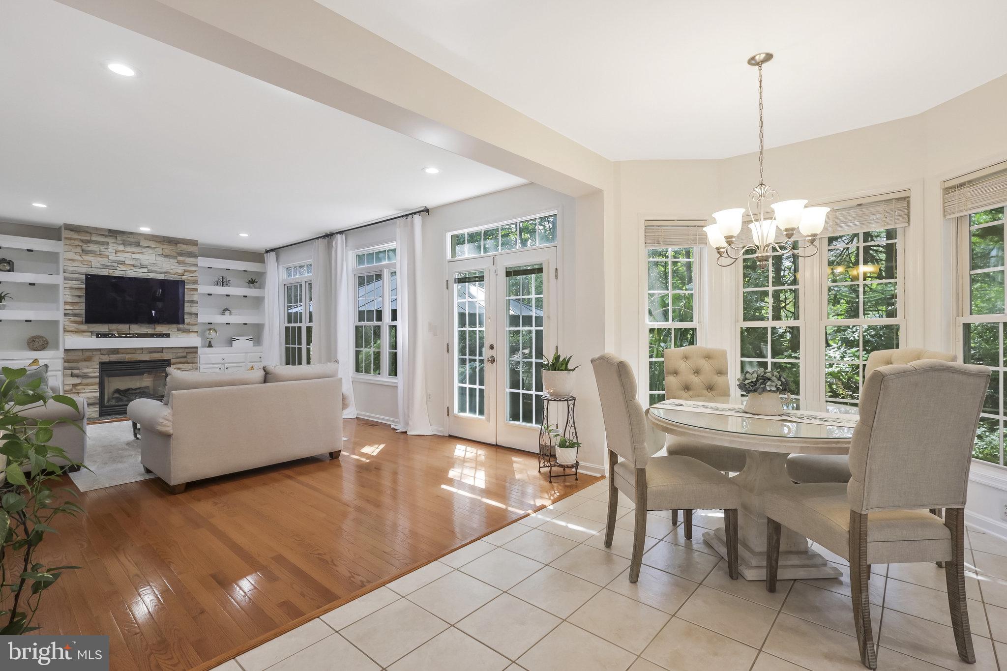 7715 Ridgepark Court Springfield, VA 22153 - Photo 28 of 69 View of Family Room from Kitchen