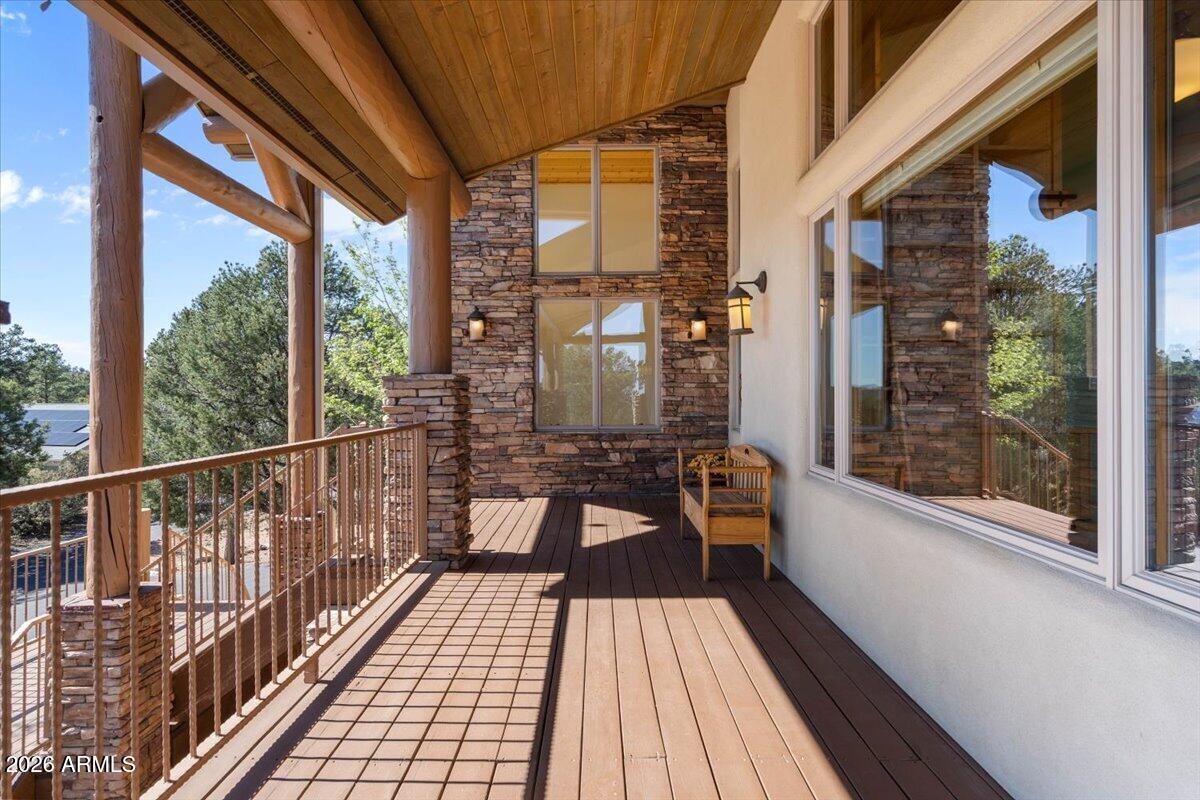 1904 Underwood Court Payson, AZ 85541 - Photo 90 of 92 Wraparound Cedar Deck