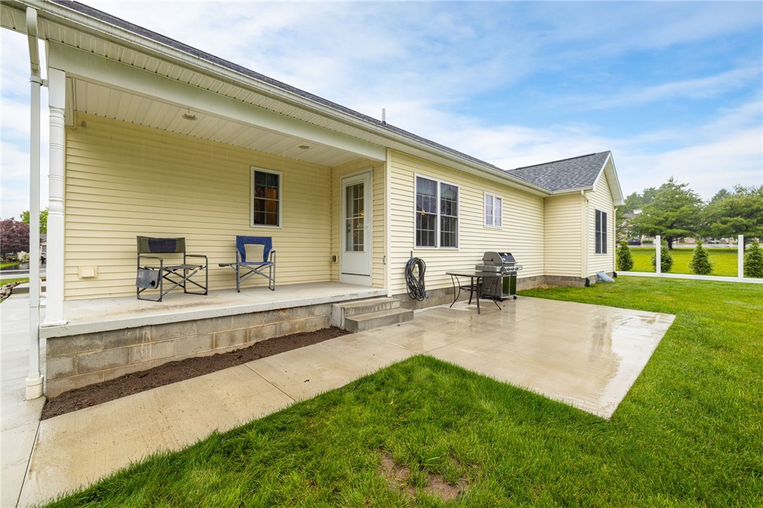 86 Parnell Drive Riga, NY 14428 - Photo 27 of 30 Brand New Concrete Patio