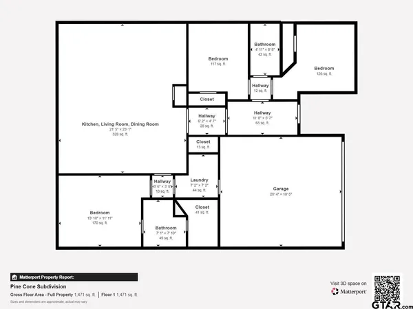 $450,000 | 5933 Pine Cone Lane, Tyler, TX 75707