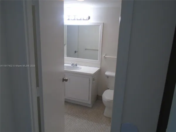a bathroom with a toilet