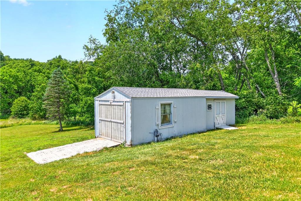 180 Camp Run Road Harmony, PA 16037 - Photo 33 of 43 Shed with Water & Electric Service