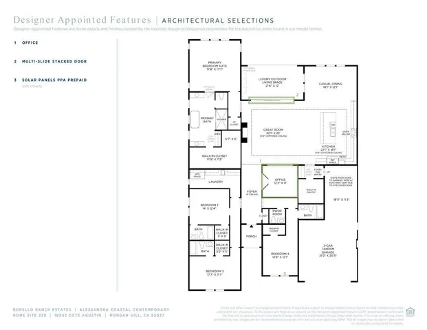 $3,119,130 | 18242 Corte Agustin, Morgan Hill, CA 95037