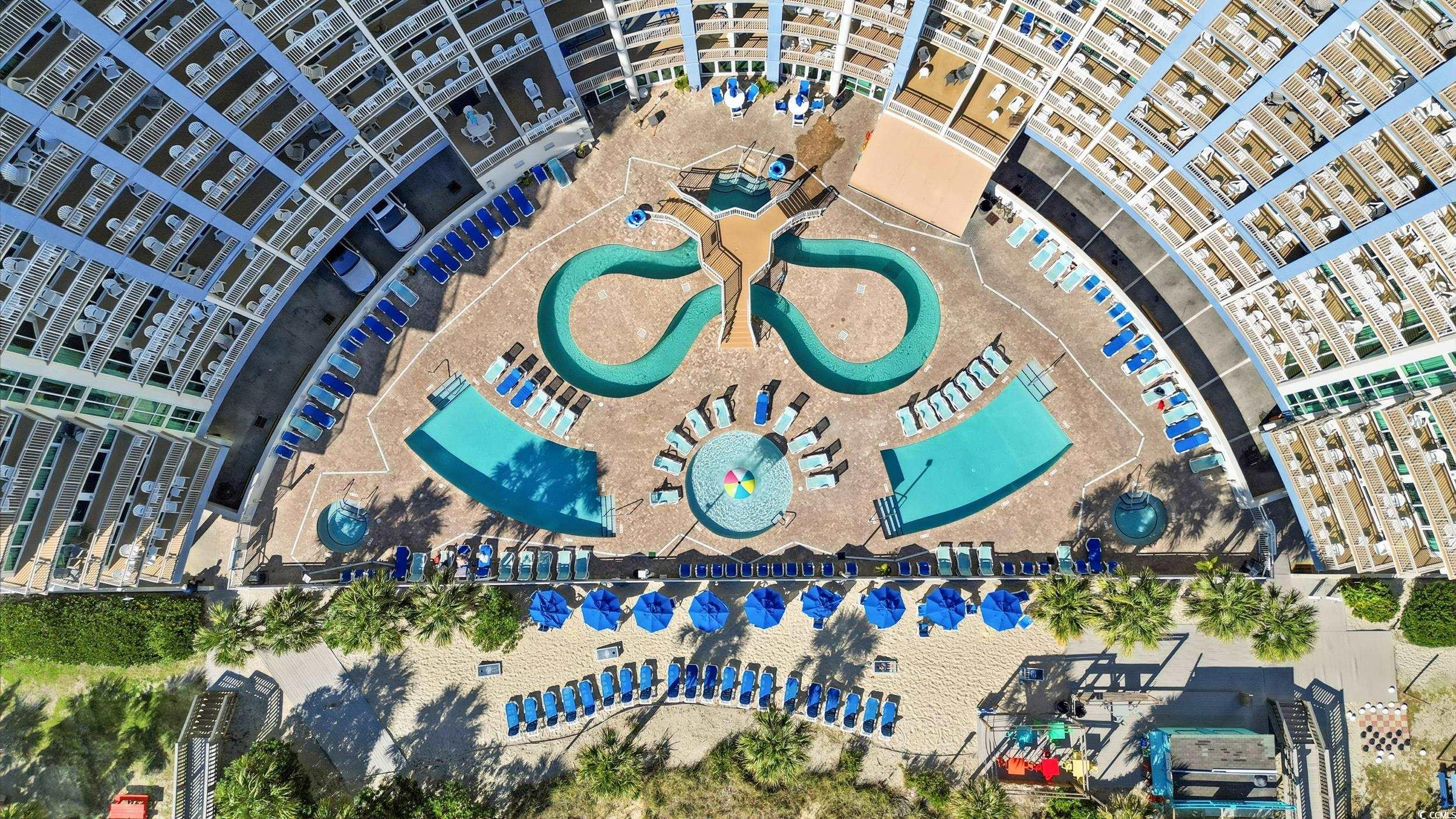 300 North Ocean Boulevard, Unit 1608 North Myrtle Beach, SC 29582 - Photo 25 of 30 Bird's eye view