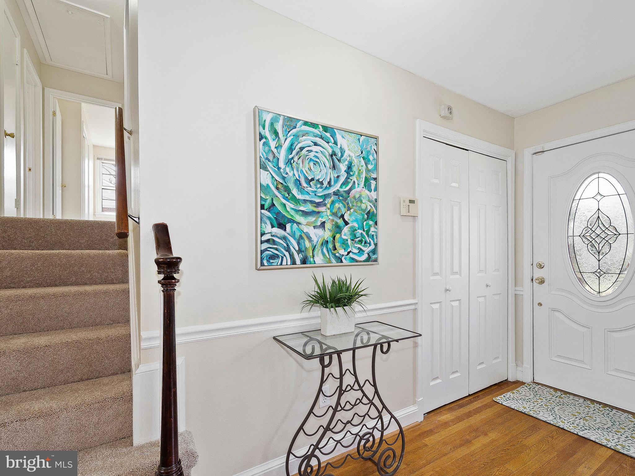 13245 Glenhill Road Silver Spring, MD 20904 - Photo 4 of 30 a view of entryway with wooden floor