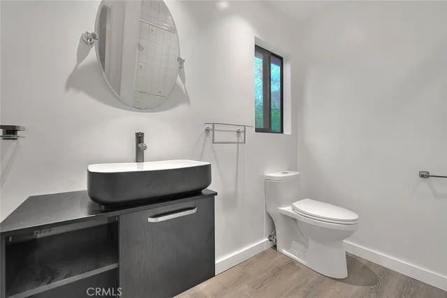 a view of a bath tub sitting in a room