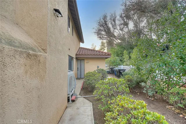 a ground with trees in the background
