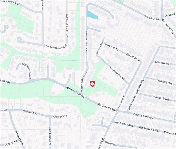 a room with a table and window