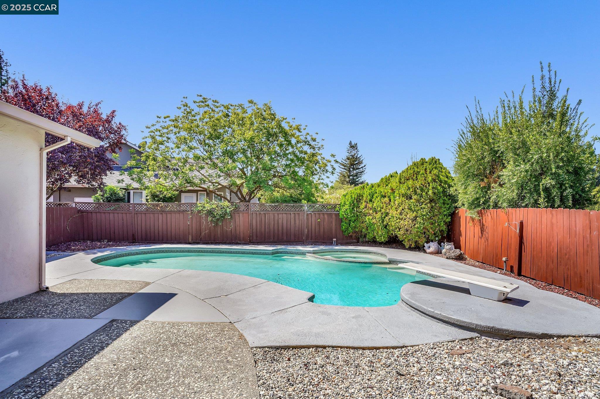 348 Barrett Circle Danville, CA 94526 - Photo 2 of 41 a backyard of a house with lots of green space