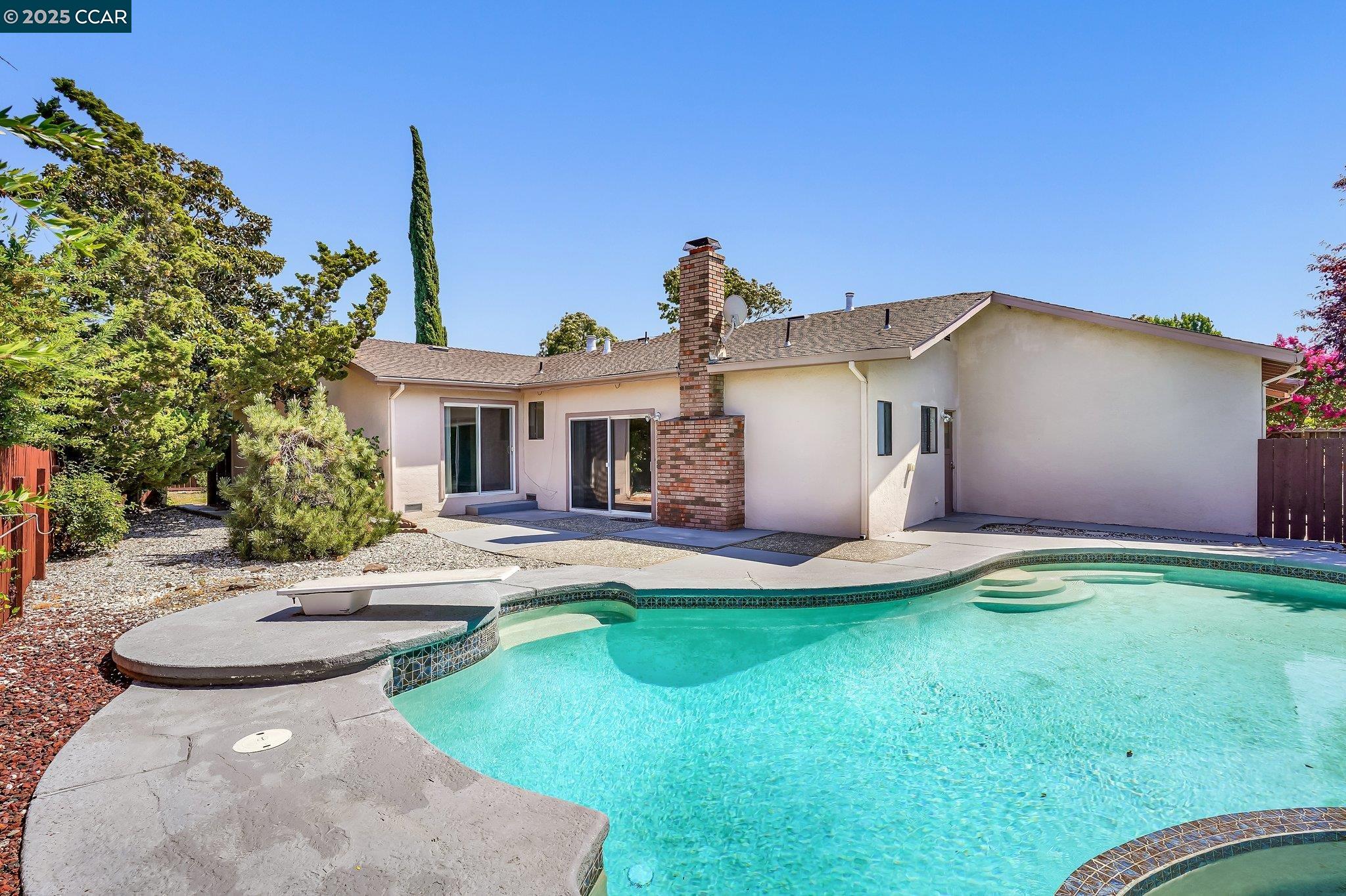 348 Barrett Circle Danville, CA 94526 - Photo 34 of 41 a view of a house with a yard and sitting area