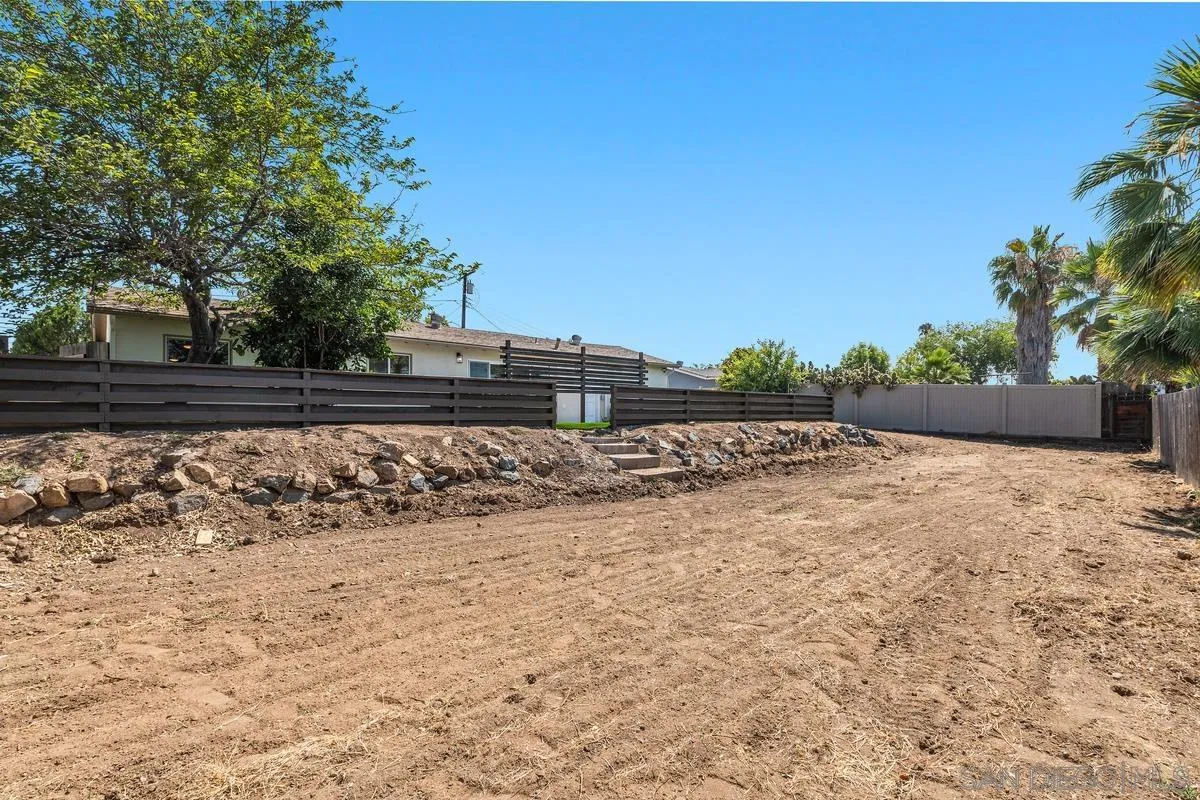 9257 Ruffin Road Santee, CA 92071 - Photo 22 of 28 a view of a backyard of the house