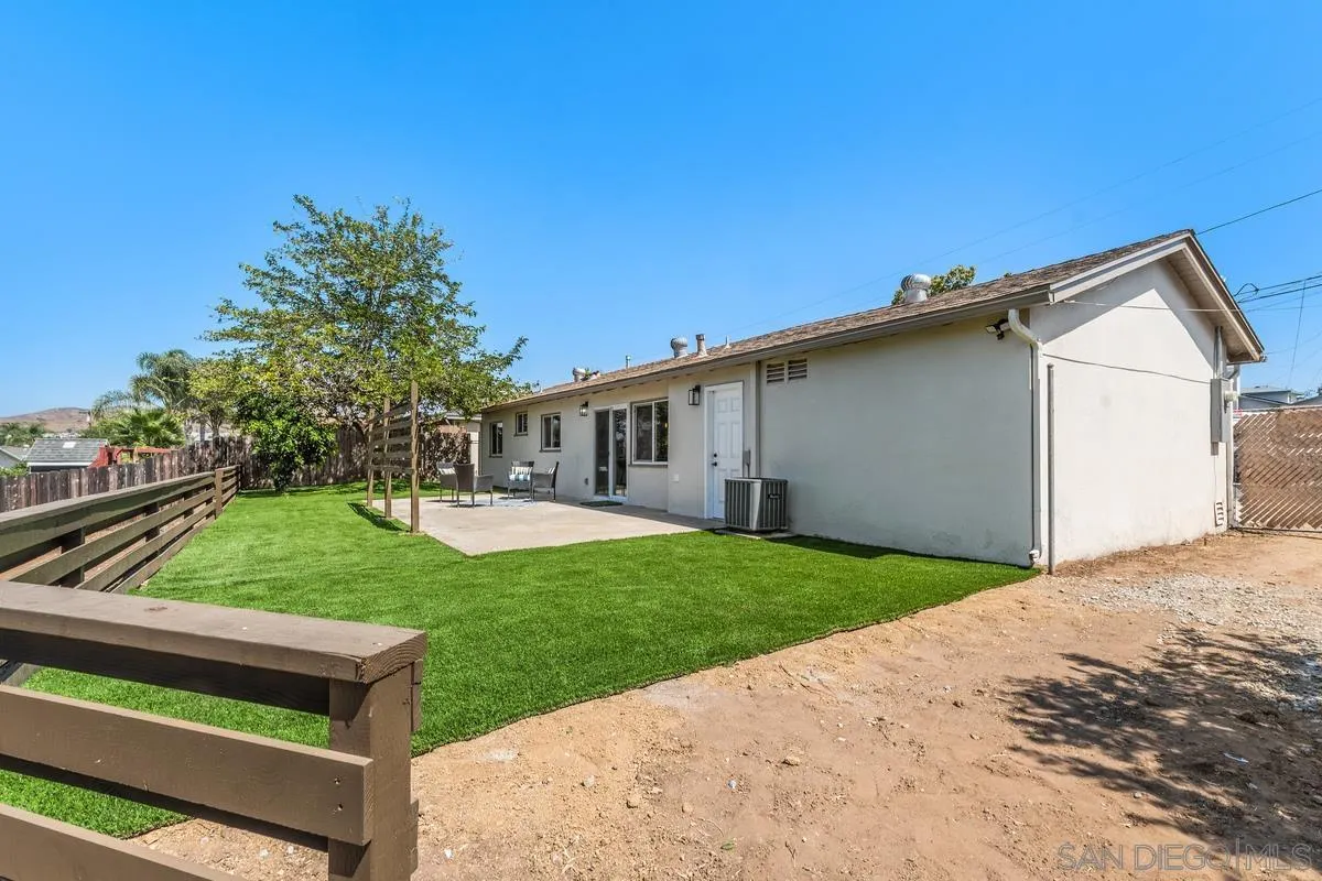 9257 Ruffin Road Santee, CA 92071 - Photo 24 of 28 a view of a back yard of the house