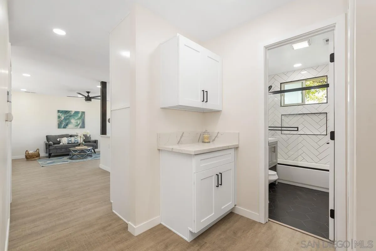 9257 Ruffin Road Santee, CA 92071 - Photo 6 of 28 a view of kitchen and sink