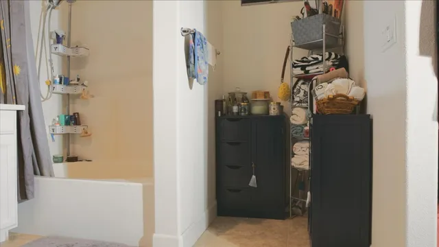 a view of a storage & utility room