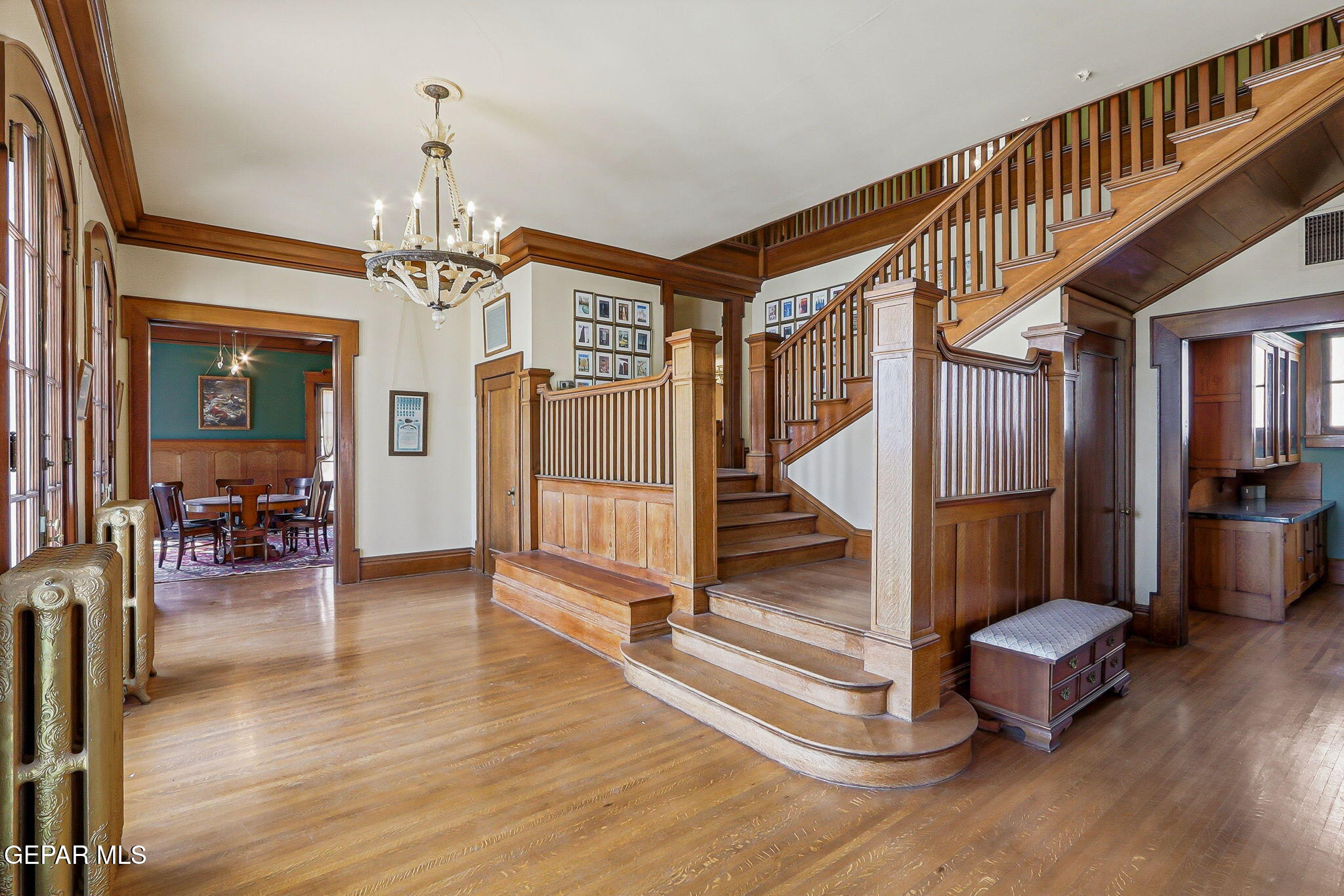 525 Corto Way El Paso, TX 79902 - Photo 5 of 98 a view of a livingroom with furniture and stairs