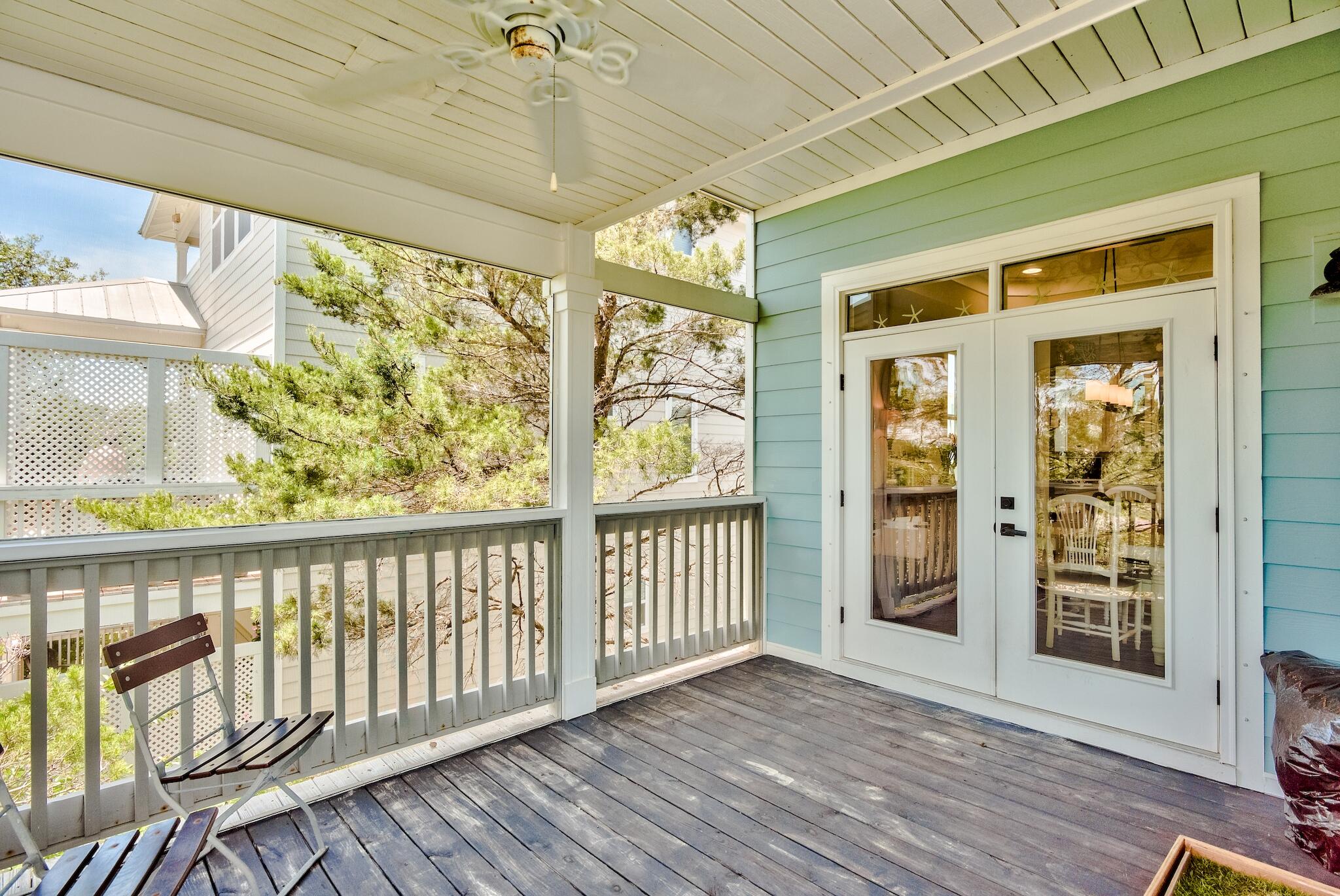 5 Inlet Cove Inlet Beach, FL 32461 - Photo 17 of 52 a view of a porch with wooden floor and outdoor space