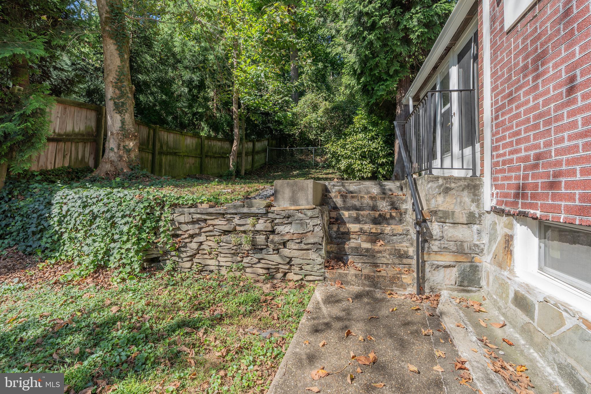6221 Walhonding Road Bethesda, MD 20816 - Photo 49 of 51 a backyard of a house with lots of green space