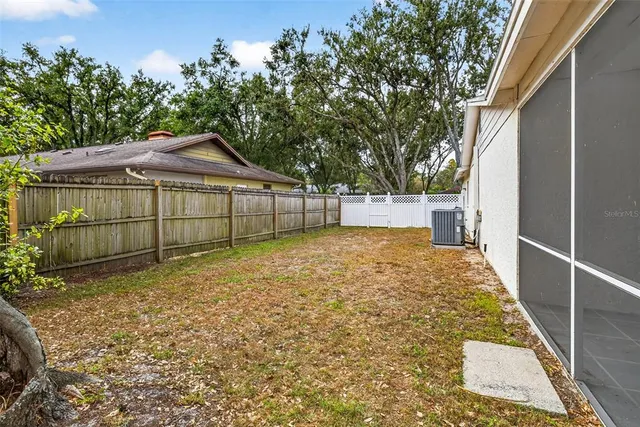 a entryway with flower pots