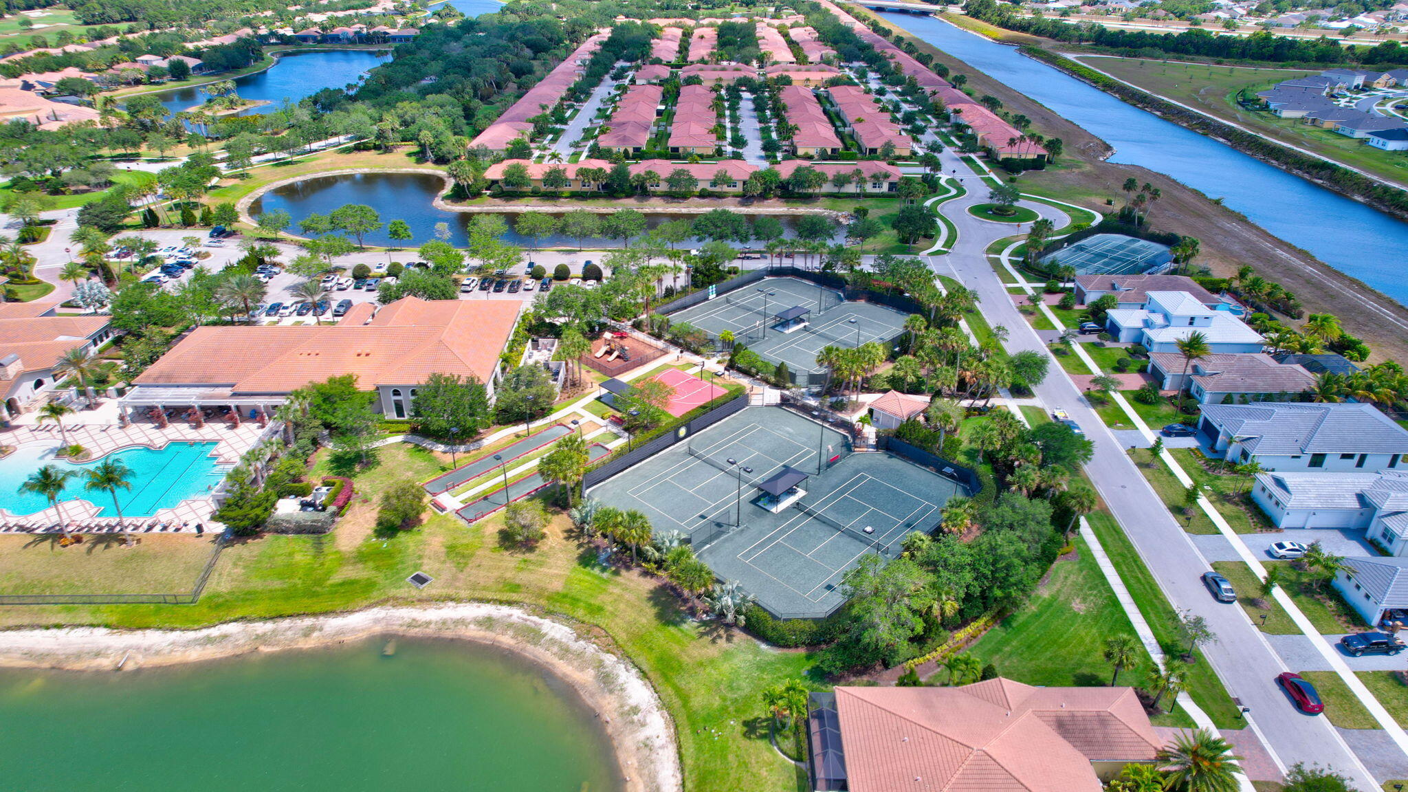 11953 Southwest Vano Way Port Port St. Lucie, FL 34987 - Photo 73 of 74 an aerial view of a houses with outdoor space