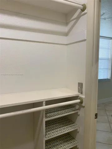 a view of walk in closet